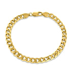 Sterling Silver Bracelet (Size - 8),  Silver Wt. 13 Gms