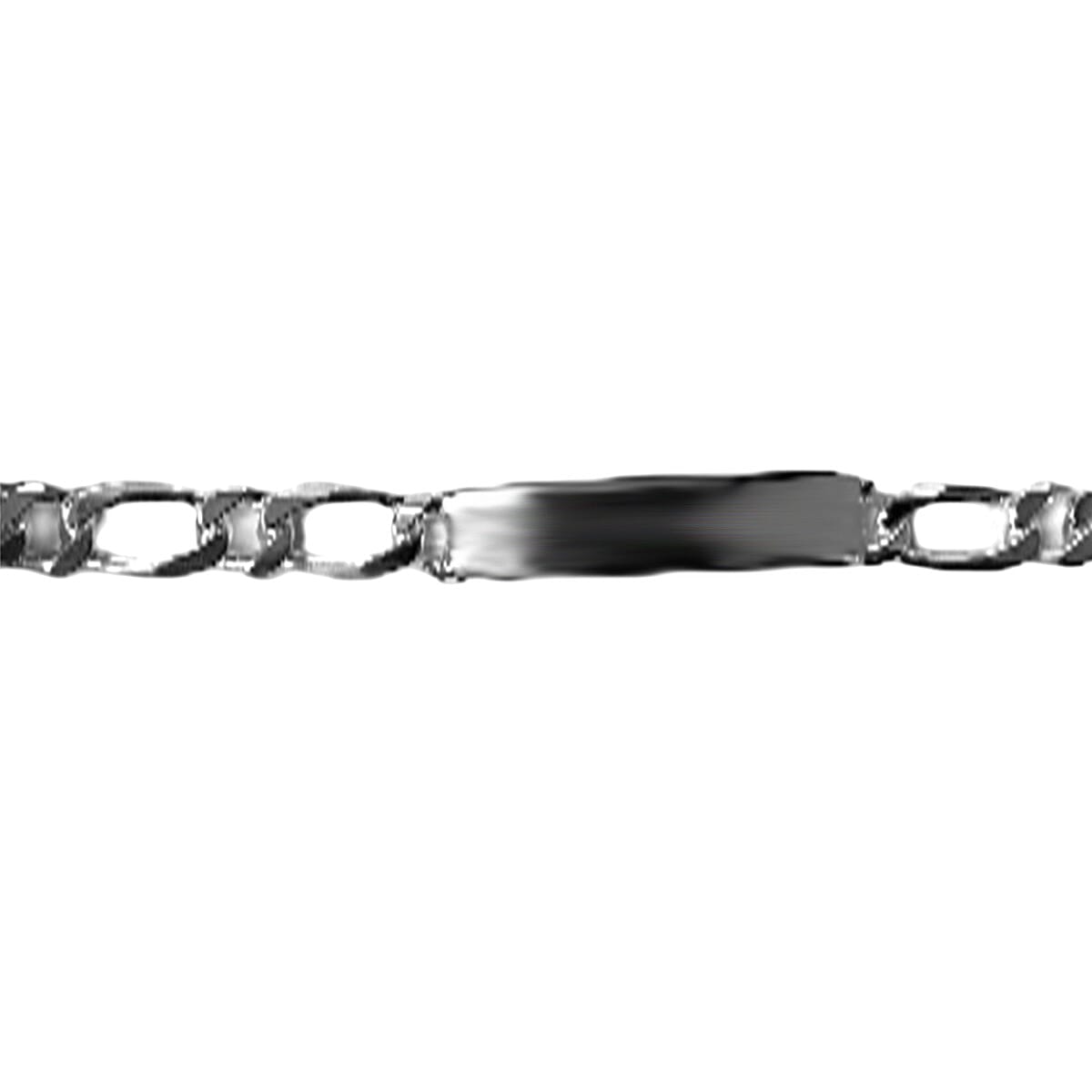 Vegas Close Out- Sterling Silver ID Bracelet (Size - 8) 7740303 0