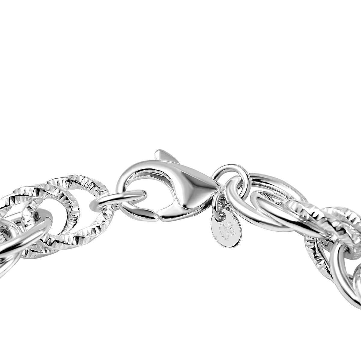 Sterling Silver Link Bracelet (Size - 8),  Silver Wt. 16.6 Gms 7760492 3