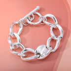 Bangkok Close Out Deal - Sterling Silver Bracelet (Size - 8),  Silver Wt. 21.47 Gms