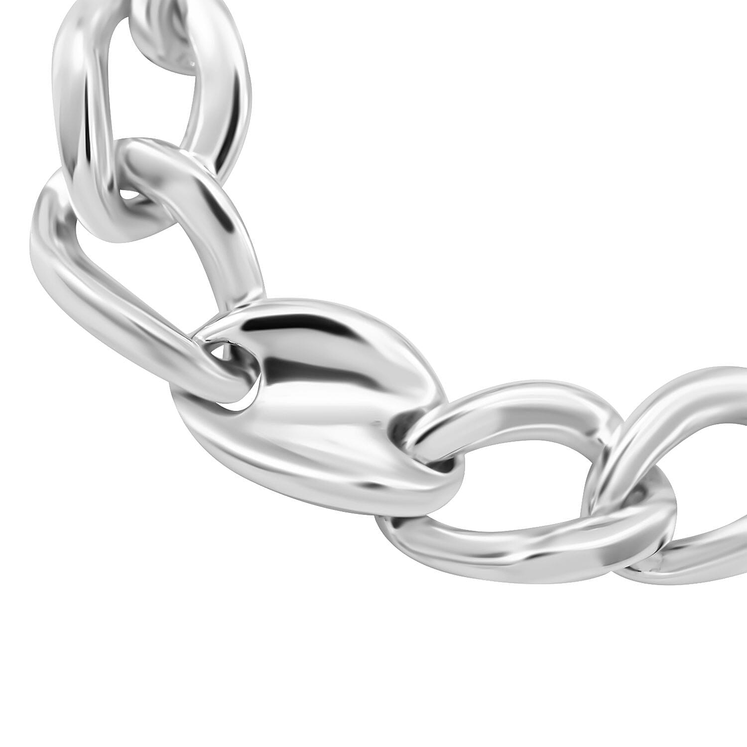 Bangkok Close Out Deal - Sterling Silver Bracelet (Size - 8) 7801404 2