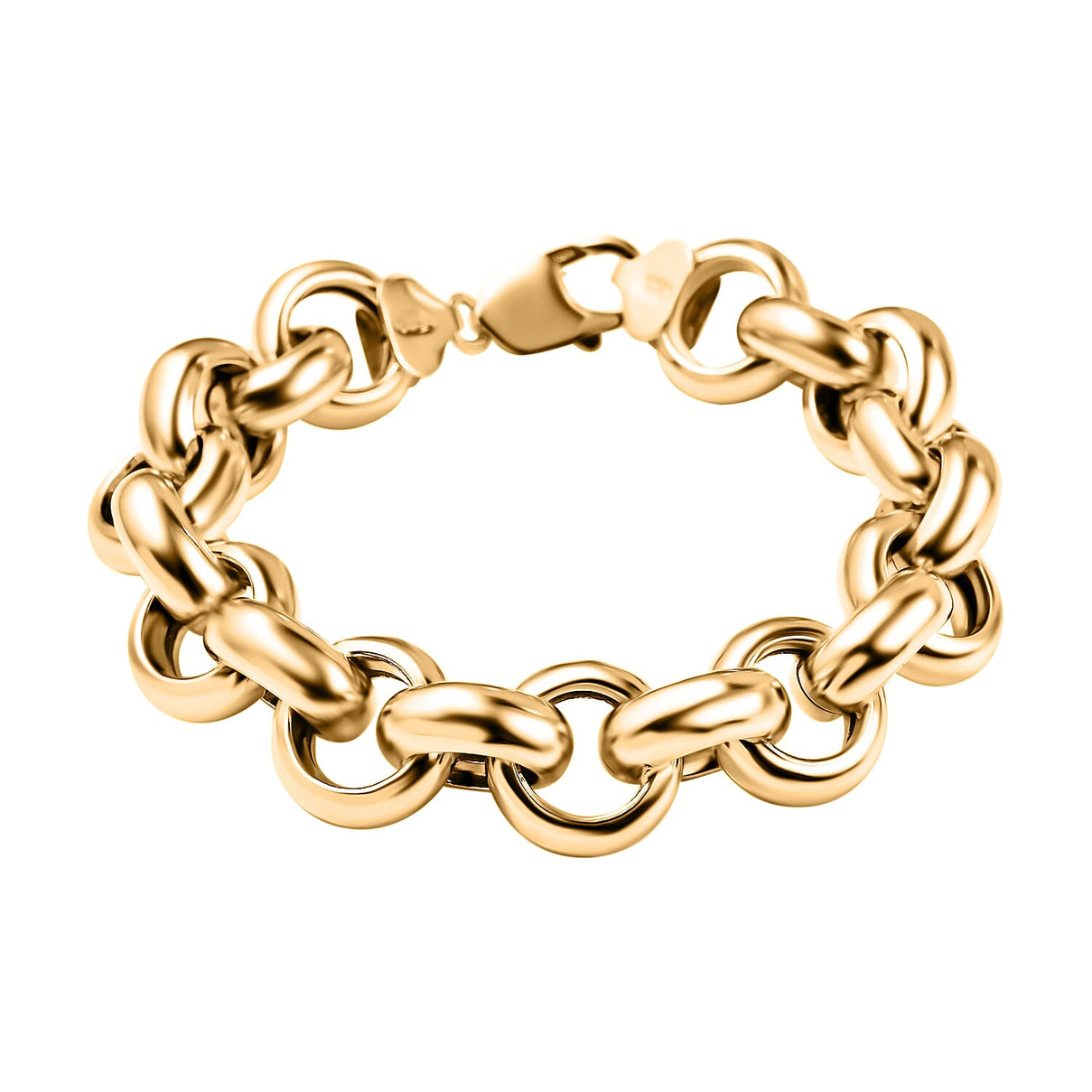 Italian Made - Sterling Silver Bracelet (Size - 8), Silver Wt. 30.00 Gms 8346925 2
