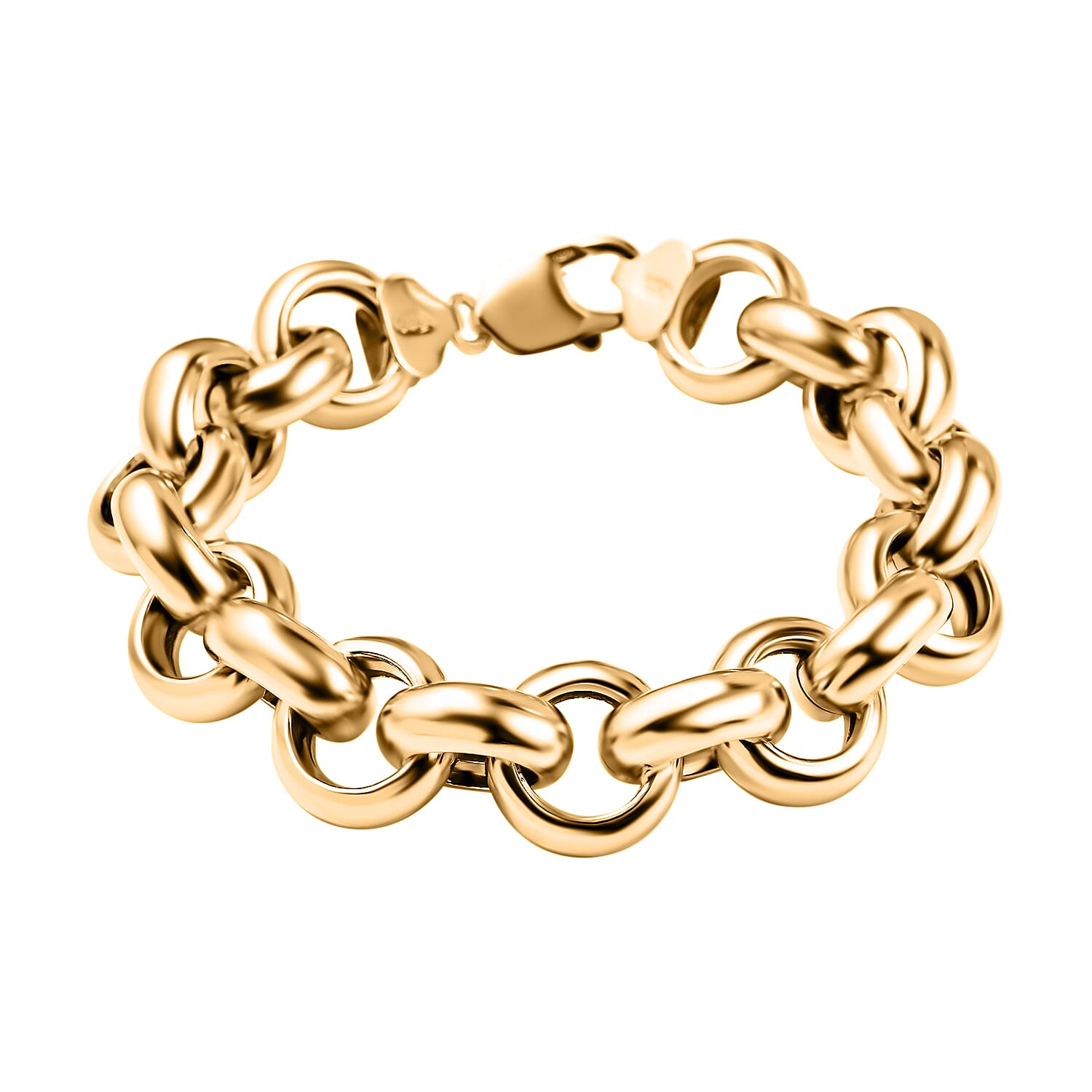 Italian Made - Sterling Silver Bracelet (Size - 8), Silver Wt. 30.00 Gms 8346925 2