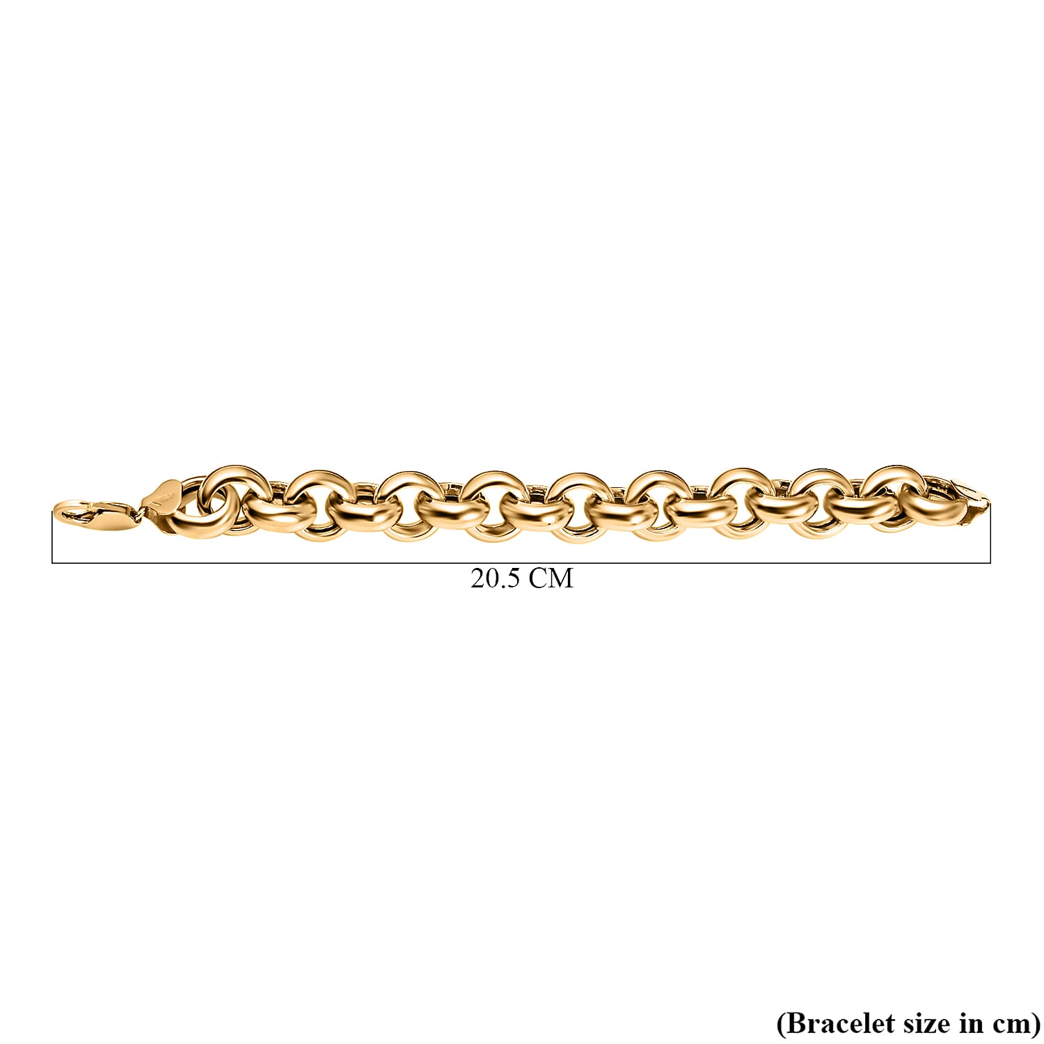 Italian Made - Sterling Silver Bracelet (Size - 8), Silver Wt. 30.00 Gms 8346925 5