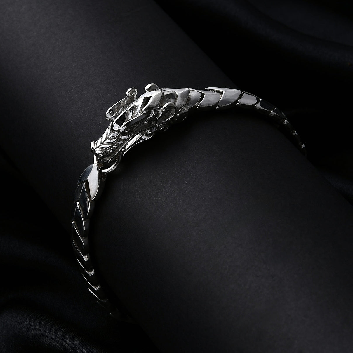 Sterling Silver Dragon Bracelet 8 Inch 7748559 6