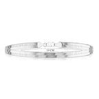 Sterling Silver Bracelet (Size - 8),  Silver Wt. 8.1 Gms