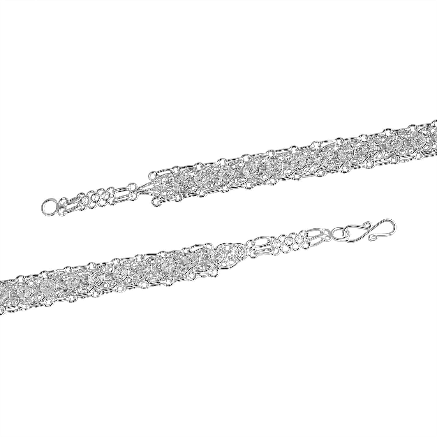 Royal Bali Collection Sterling Silver Bracelet (Size 8), Silver Wt. 8.65 Gms. 8234078 4