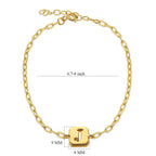 Sterling Silver Bracelet (Size - 8)
