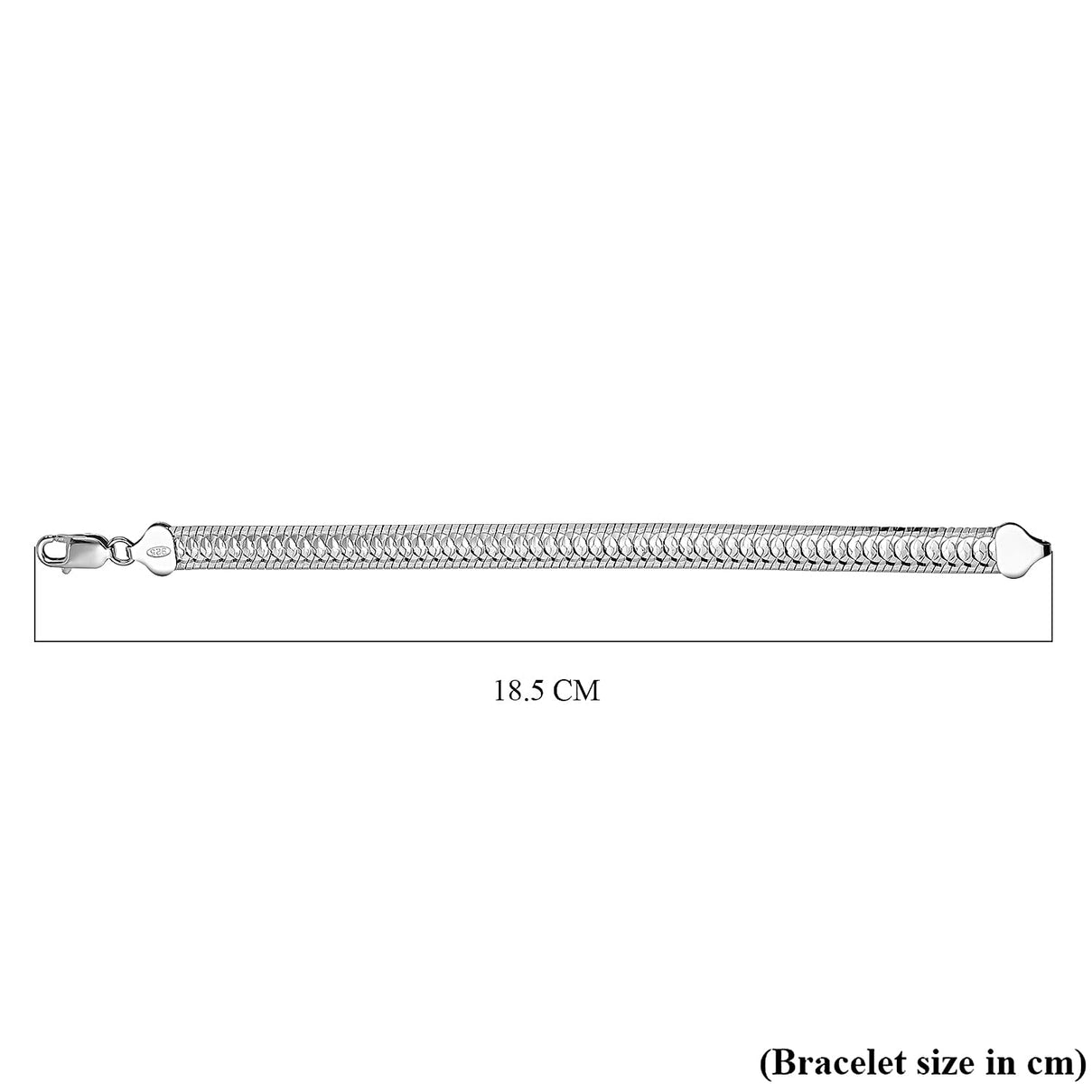 Sterling Silver Bracelet (Size - 7.5), Silver Wt. 13.50 Gms 7272307 4