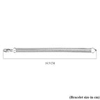 Sterling Silver Bracelet (Size - 7.5), Silver Wt. 13.50 Gms