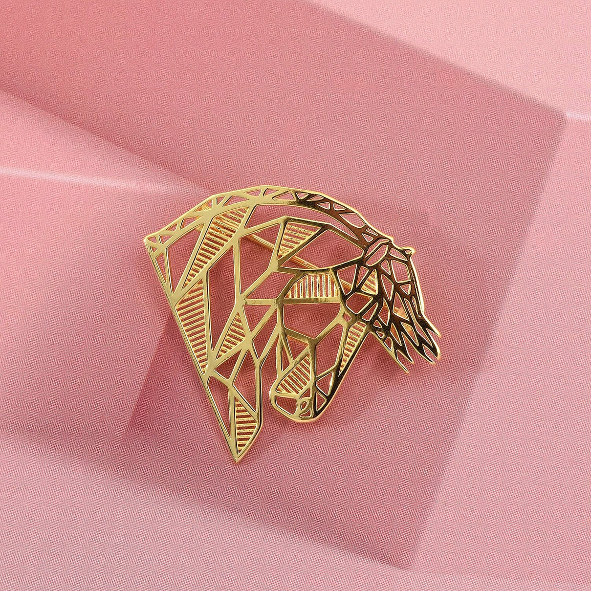 Treasure of Siam - Sterling Silver Brooch in Yellow Gold Plating, Silver Wt. 5.75 Gms. 8239230 1