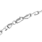 Sterling Silver Cable Necklace (Size - 20), Silver Wt. 20.06 Gms.