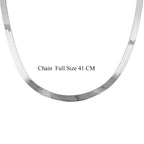 Sterling Silver Chain (Size - 16),  Silver Wt. 10.9 Gms