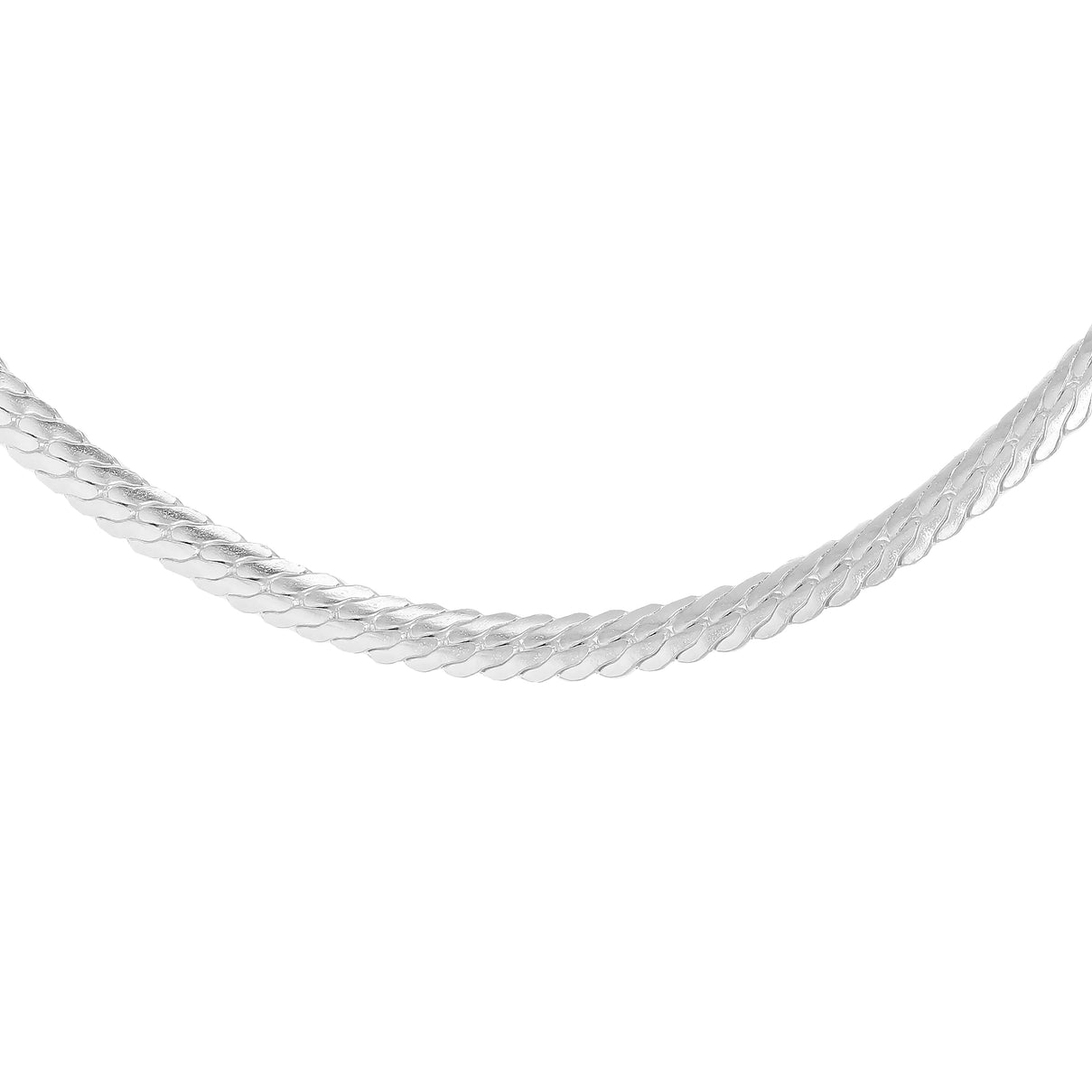 Sterling Silver 2.5mm Oval Herringbone Chain 16 Inch 7599339 0