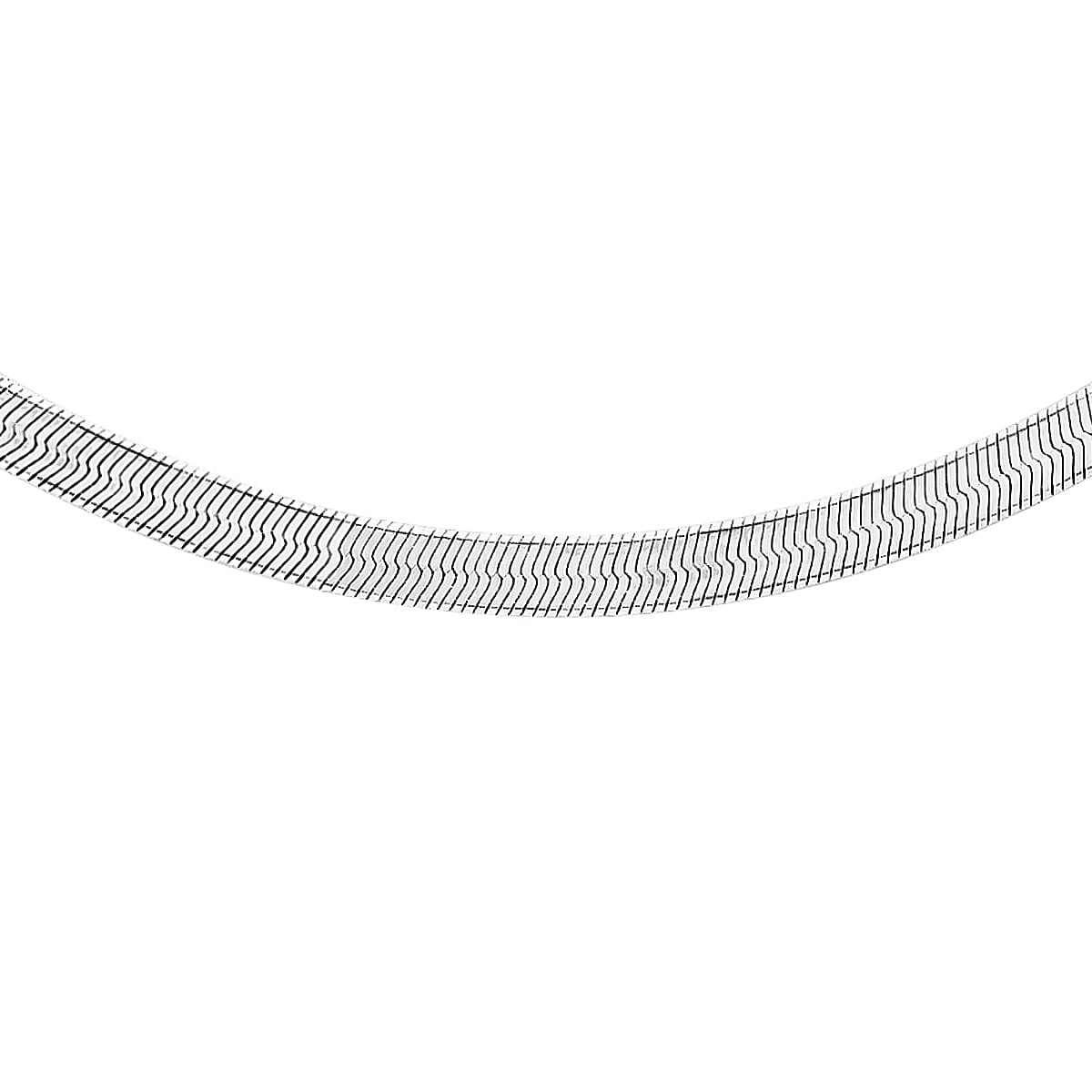Sterling Silver 3.1mm Flat Snake Chain 16 Inch 7596071 0