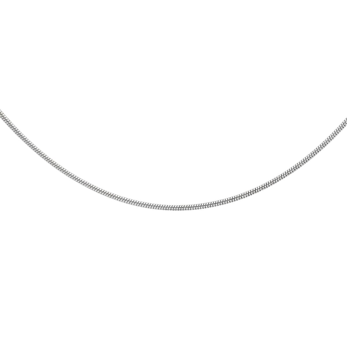 Sterling Silver Round Snake Chain 16 Inch 7596101 0