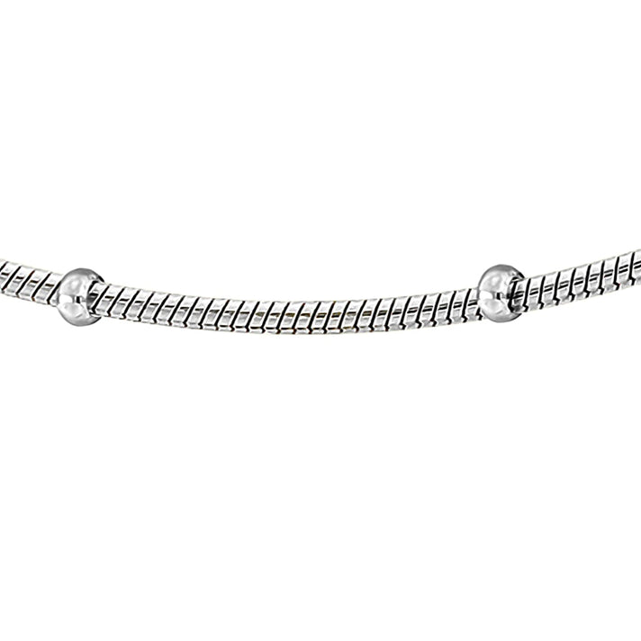 Sterling Silver 2.1mm Round Snake and Ball Chain 16 Inch 7599018 1