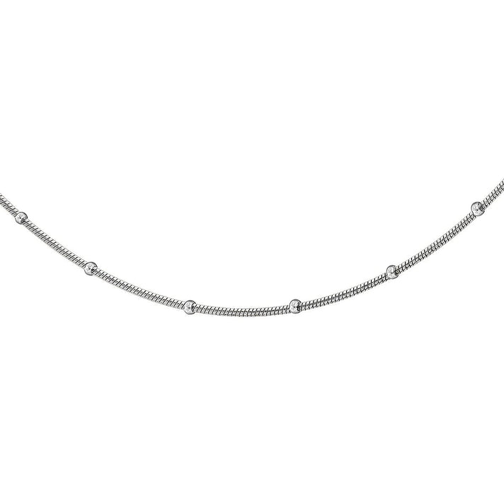 Sterling Silver 2.1mm Round Snake and Ball Chain 16 Inch 7599018 2