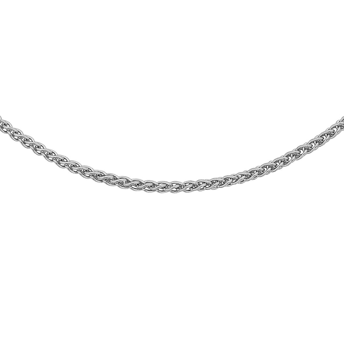 Sterling Silver Spiga Chain 16 Inch 7603709 0