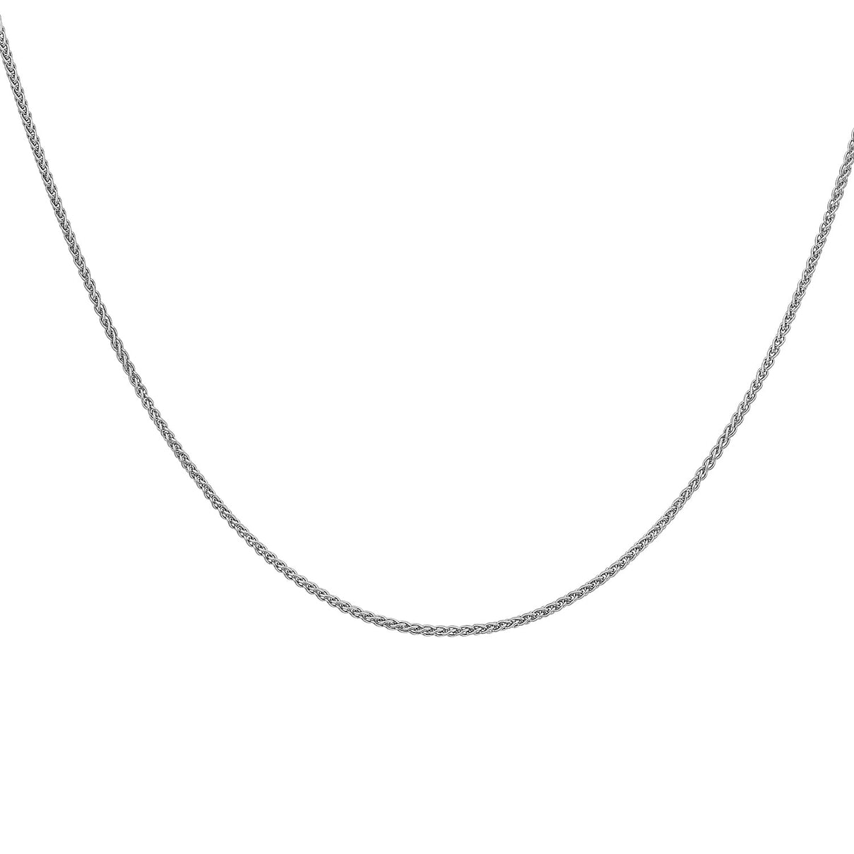 Sterling Silver Spiga Chain 16 Inch 7603709 1