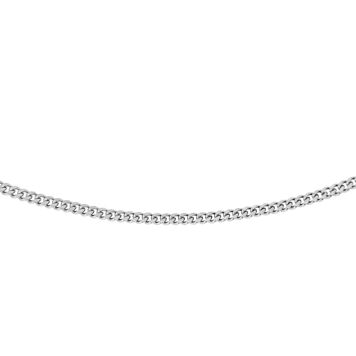 Sterling Silver Panza Curb Chain 16 Inch 7603802 1