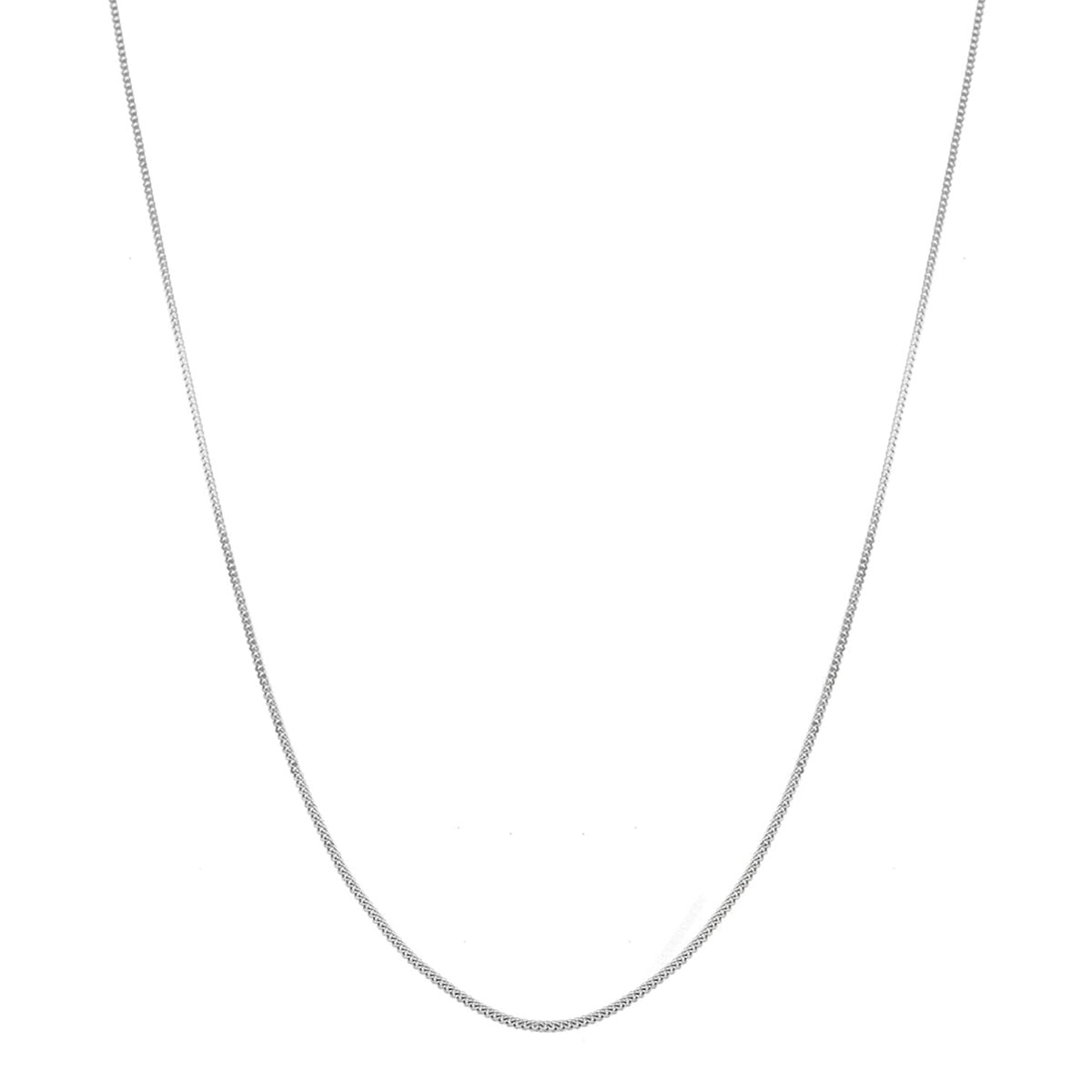 Sterling Silver Panza Curb Chain 16 Inch 7603802 1