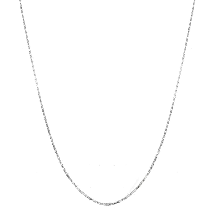 Sterling Silver Adjustable Panza Curb Chain 14 Inch - 16 Inch 7603807 2