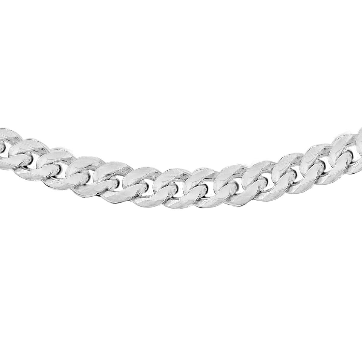 Sterling Silver Panza Curb Chain 16 Inch 7604797 0