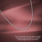 Sterling Silver Chain (Size - 16)