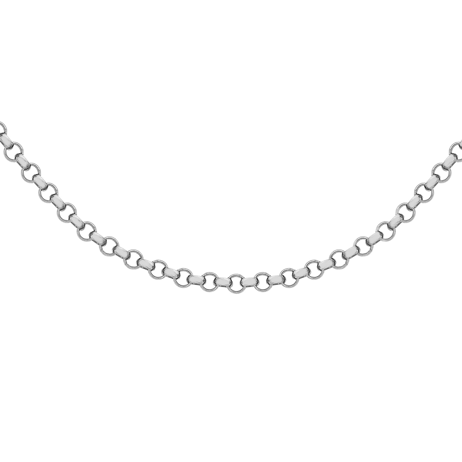 Sterling Silver 3.1mm Belcher Chain 16 Inch 7607681 3
