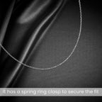 Sterling Silver Chain (Size - 16)