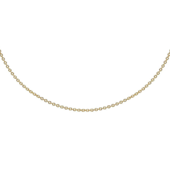 Sterling Silver Yellow Gold Plated Belcher Chain 16 Inch 7611686 2