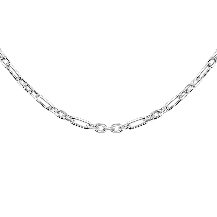 Sterling Silver 2mm Diamond Cut Figaro Chain 16 Inch 7617862 1