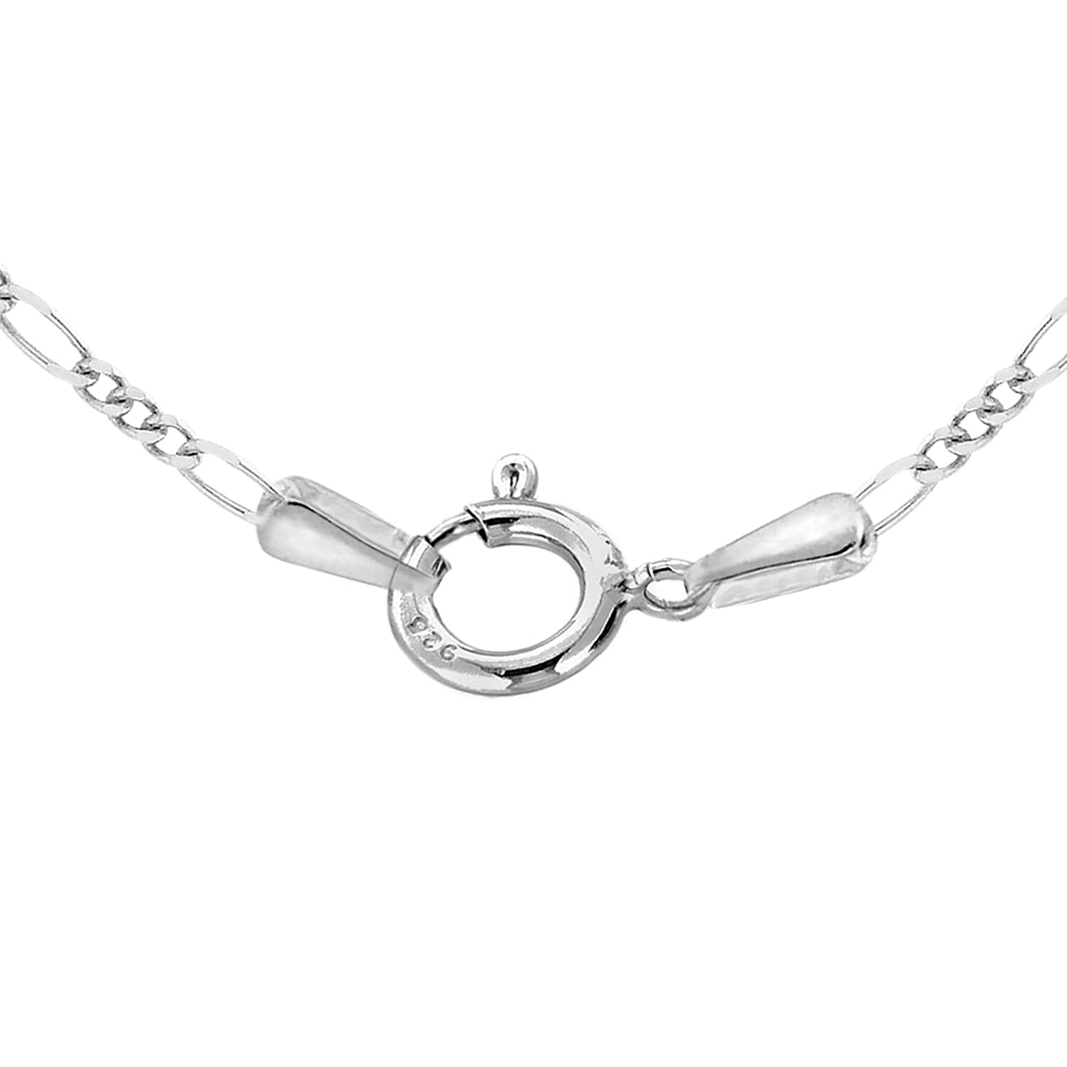 Sterling Silver Figaro Chain 16 Inch 7617890 2