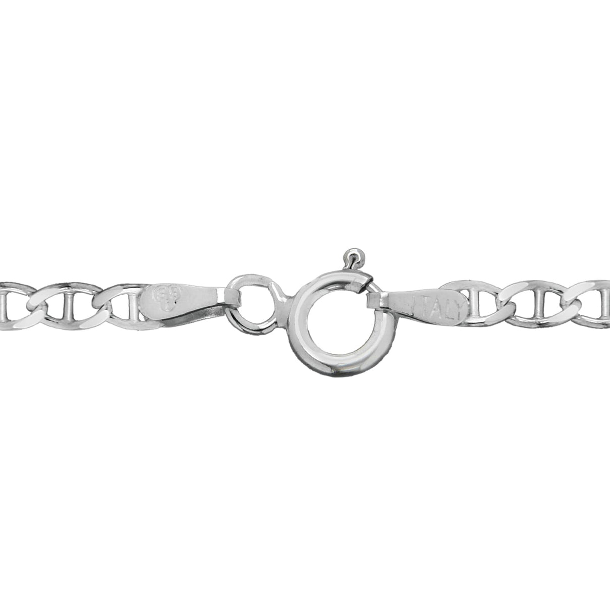 Sterling Silver Flat Rambo Chain 16 Inch 7618372 2