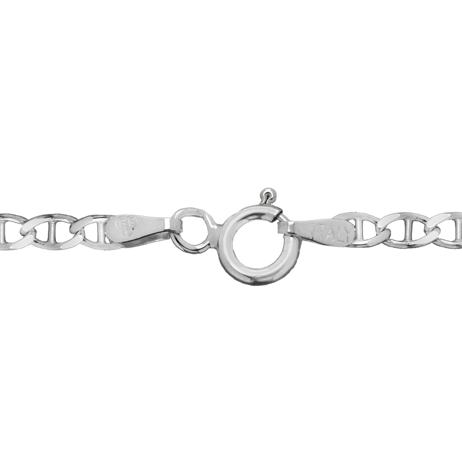 Sterling Silver Flat Rambo Chain 16 Inch 7618372 2