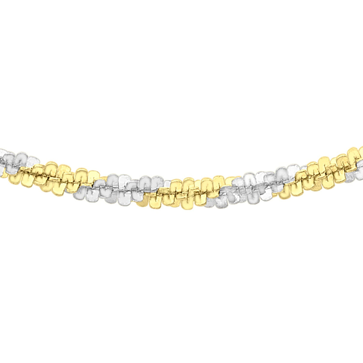 Sterling Silver Yellow Gold Plated Tocalle Chain 16 Inch 7618382 0