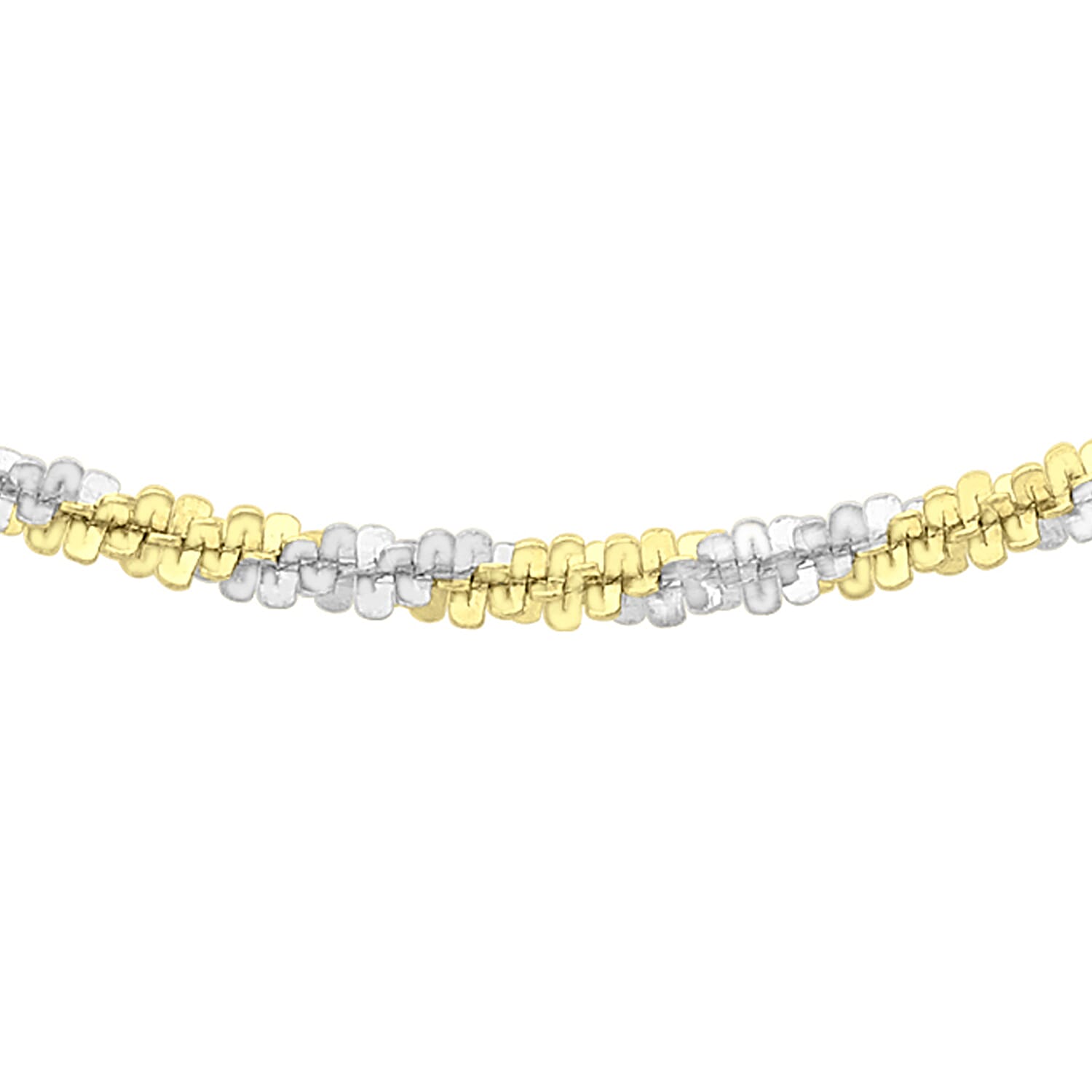 Sterling Silver Yellow Gold Plated Tocalle Chain 16 Inch 7618382 0