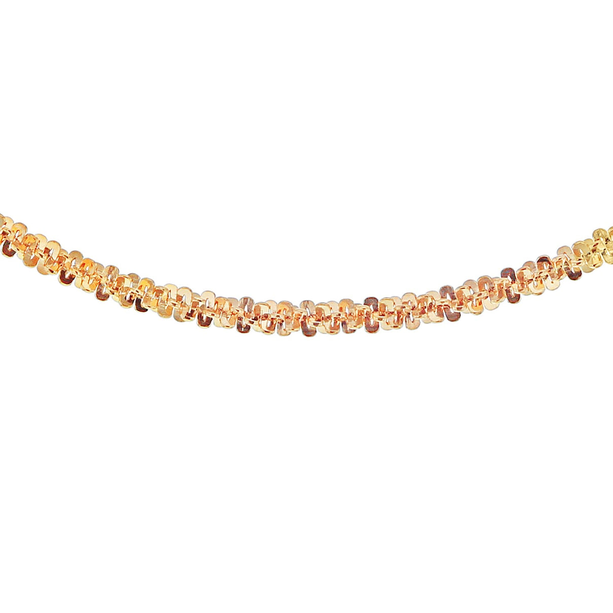 Sterling Silver 3 Tone Tocalle Chain 16 Inch 7619182 0