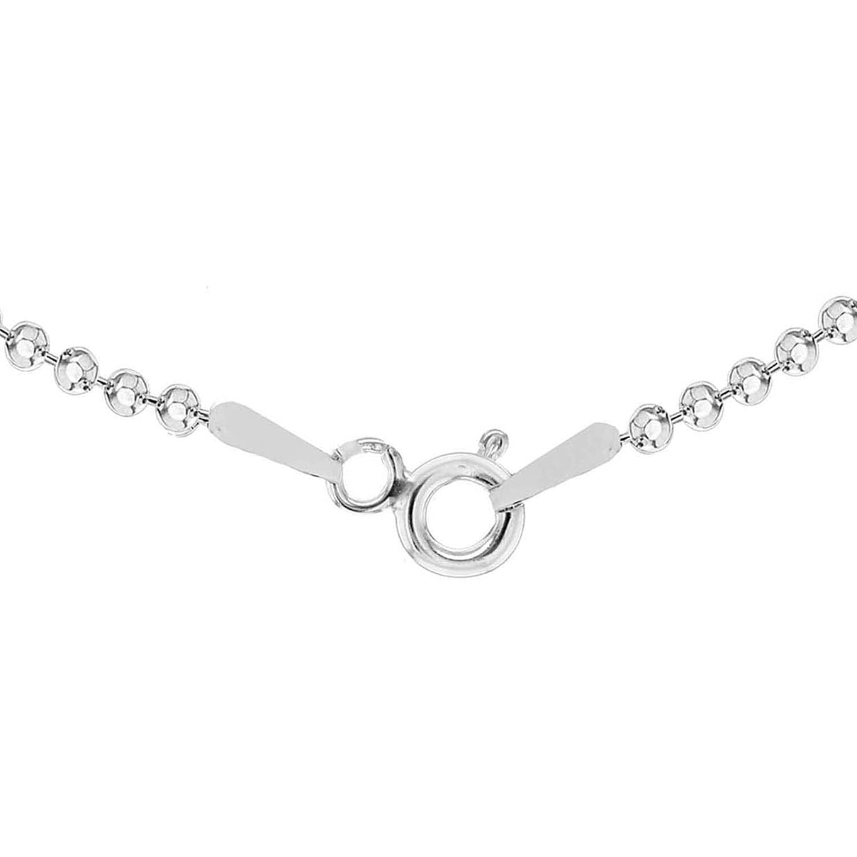 Sterling Silver 1.4mm Diamond Cut Ball Chain 16 Inch 7620174 7