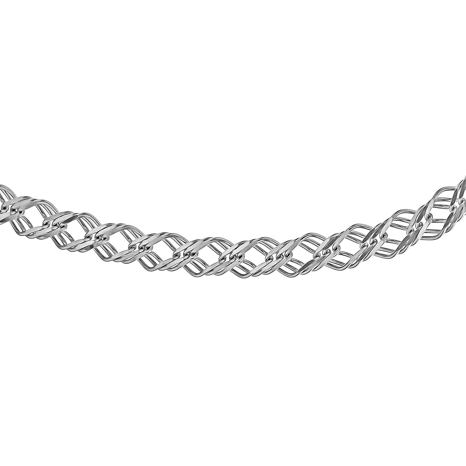 Sterling Silver 6mm Double Curb Chain 18 Inch 7315216 0