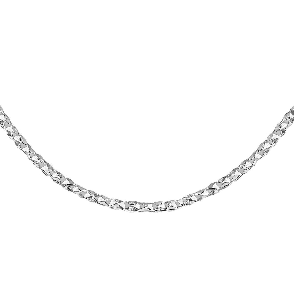 Sterling Silver Chain (Size - 18),  Silver Wt. 15.7 Gms