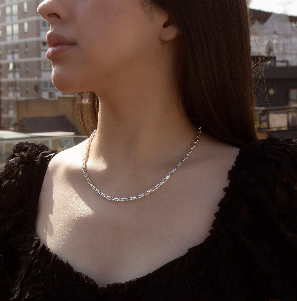 Sterling Silver Chain (Size - 18),  Silver Wt. 18.7 Gms