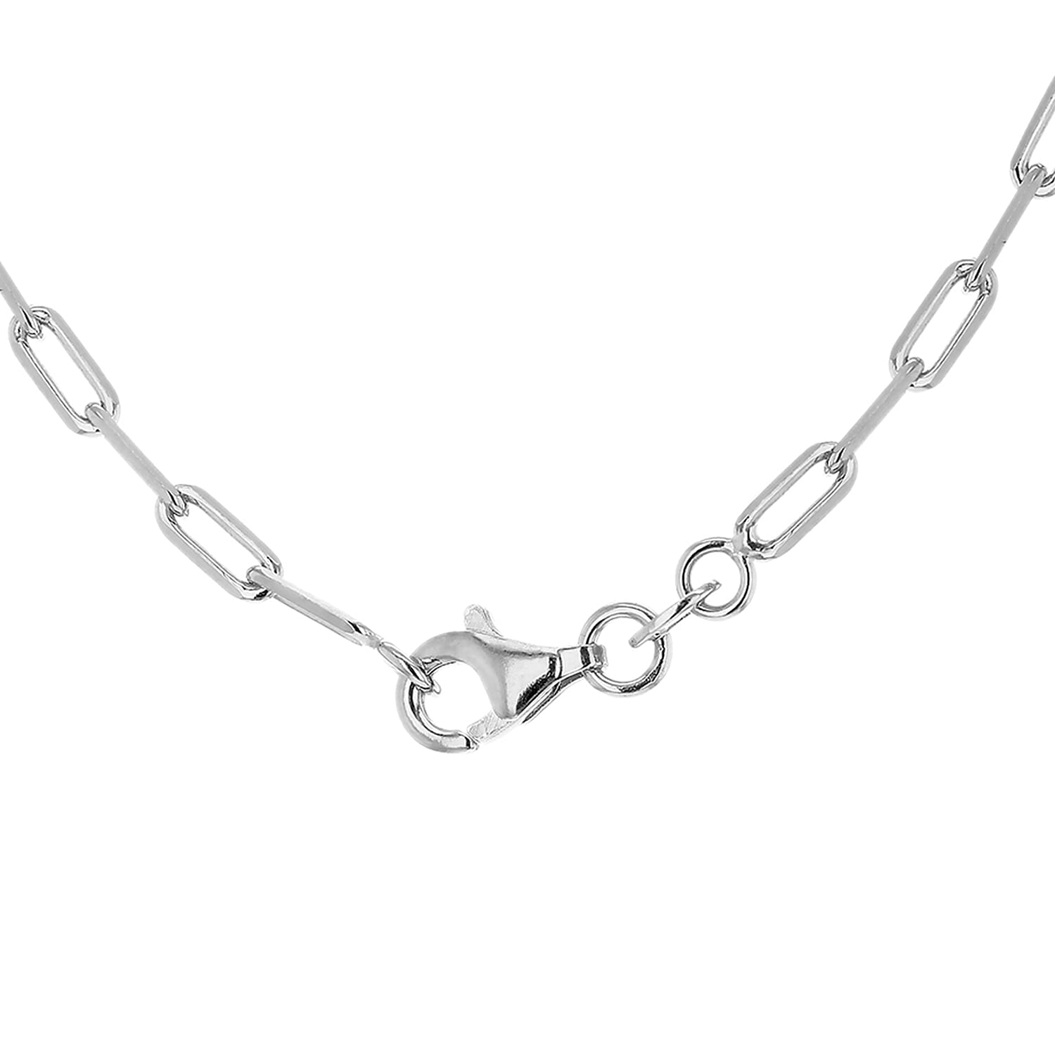 Sterling Silver 2.7mm Paperclip Chain 18 Inch 7618147 2