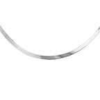Hatton Garden CloseOut - Sterling Silver Triple Herringbone necklace (Size - 18)