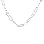 Sterling Silver Chain (Size - 18),  Silver Wt. 7.6 Gms