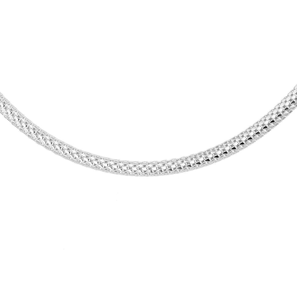 Sterling Silver Chain (Size - 18),  Silver Wt. 7.6 Gms