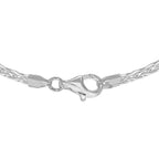 Sterling Silver Chain (Size - 18),  Silver Wt. 9.6 Gms