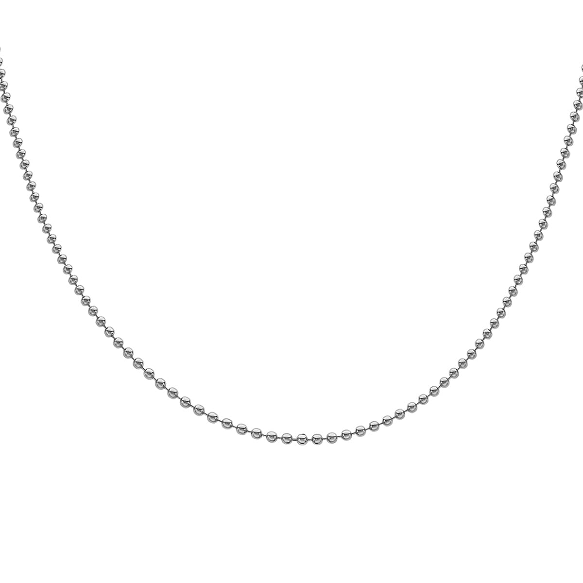 Sterling Silver 1.5mm Ball Chain 18 Inch 7595851 1