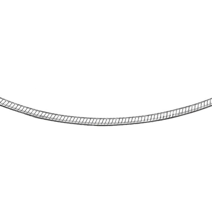 Sterling Silver Octagonal Snake Chain 18 Inch 7599595 1